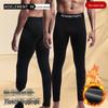Men's Thin Velvet Warm Autumn/Winter Leggings - Comfortable and Close-Fitting.