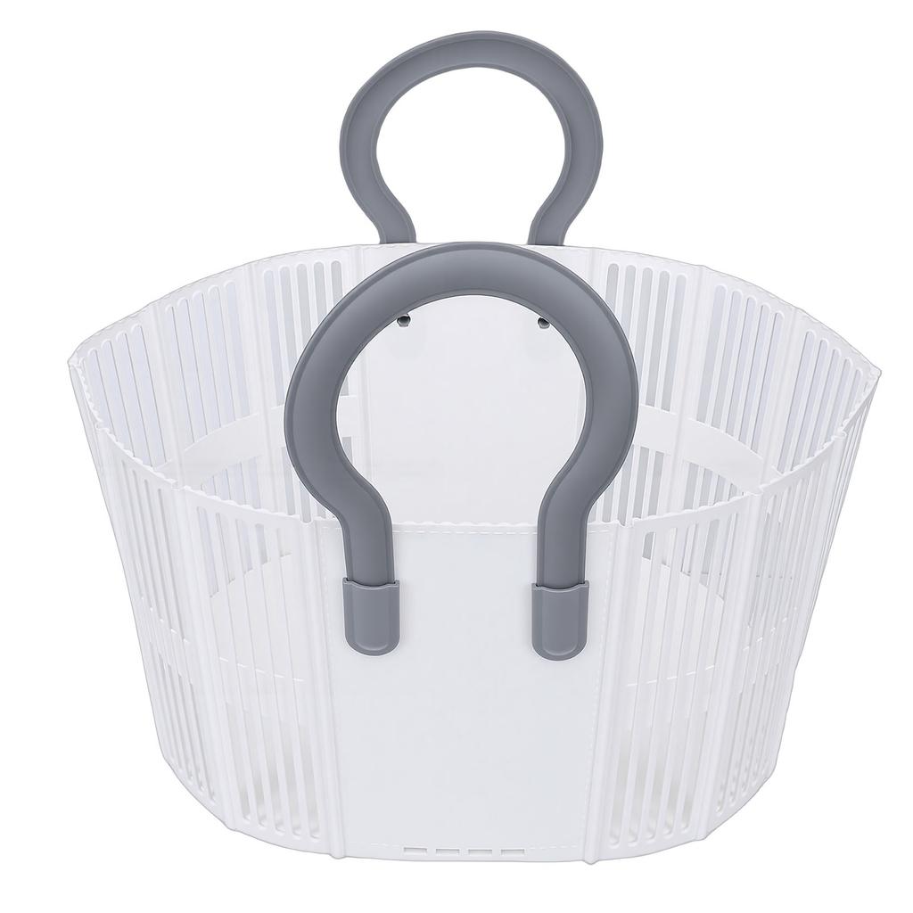 Foldable Laundry Basket Large Capacity Clothes Hamper with Handles Hollow Multipurpose Storage   for Bathroom Laundry Room Home