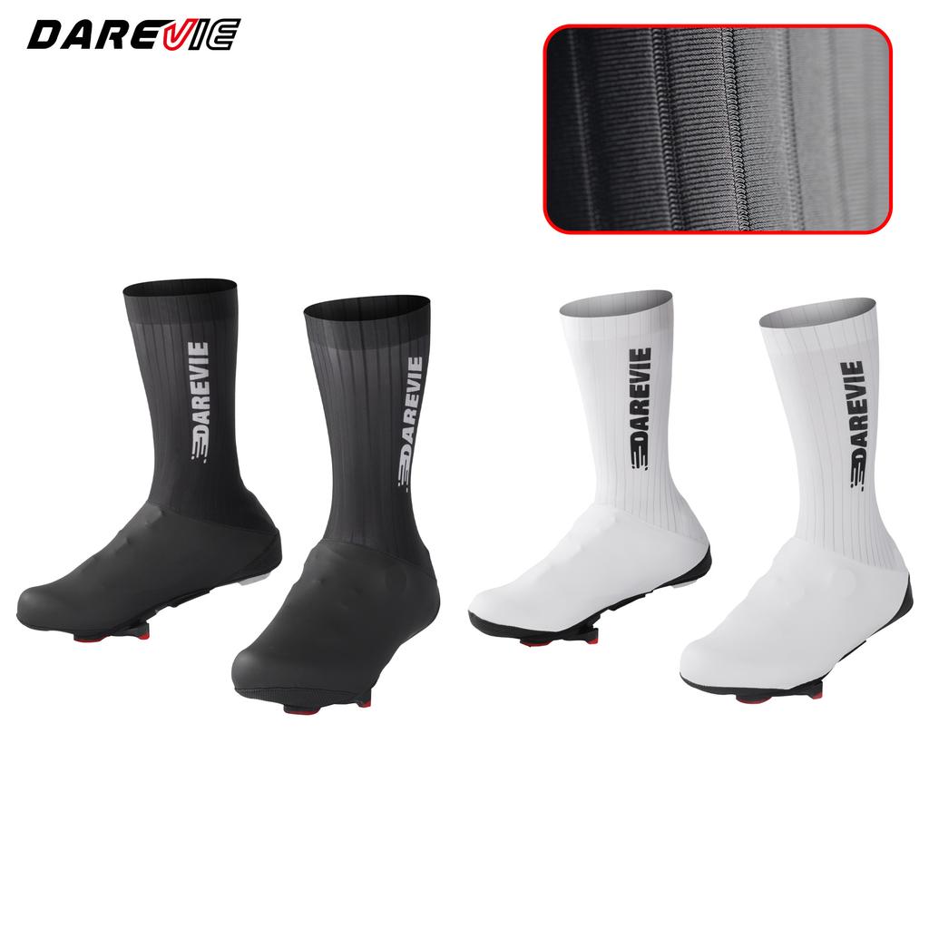 DAREVIE Cycling Shoes Covers Aero High Speed Anti Slip UCI Length Race Level Sneakers Cover Rainproof Windproof Shoe Protector