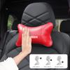 Car Logo Seat Headrest Neck Rest Protector Pillow Auto Interiors For Mitsubishi Eclipse Lancer Outlander Pajero ASX Colt I200 Ex