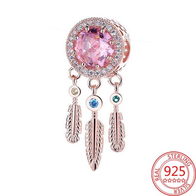 925 Sterling Silver Glass Beads Charms for Jewelry DIY Making Fit Original Bracelets Bangles for Women Gift