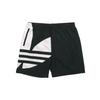 Originals Trefoil Large Logo Drawstring Mid-Waist Casual Shorts Men Bottoms Black FM9900