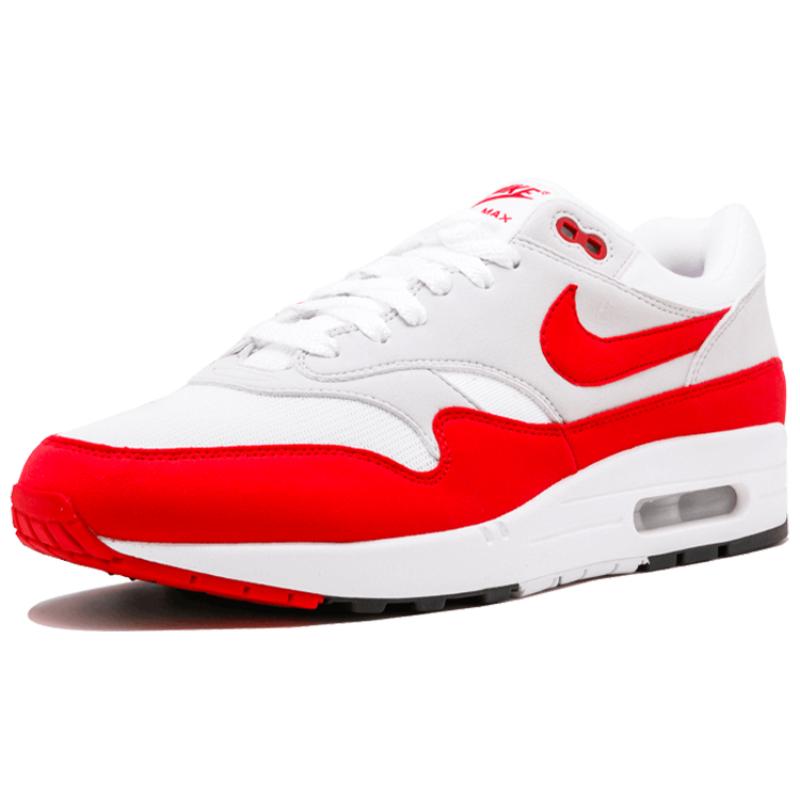 Nike Air Max 1 Anniversary Red 2017/2018 Restock Pair Sneakers Casual Shoes 908375-103
