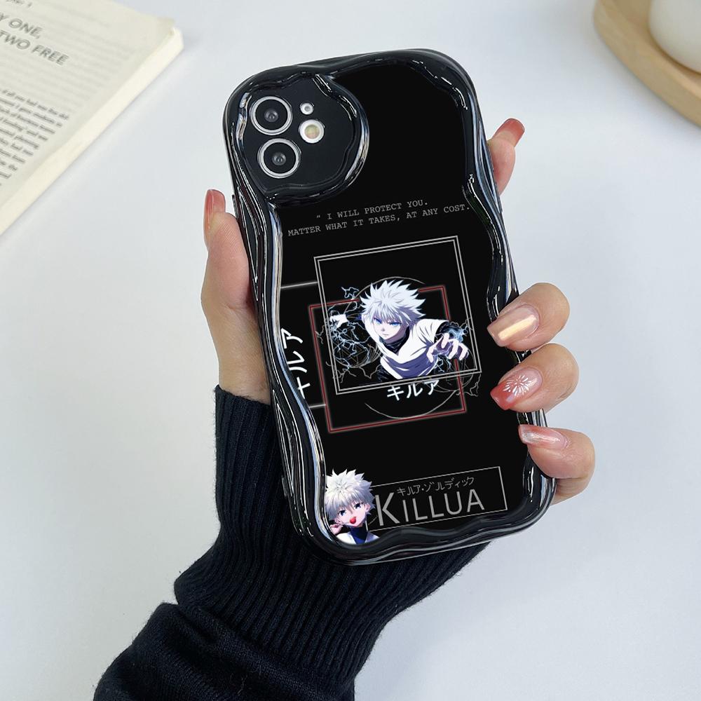 Чехлы для телефонов Ae82 Hunter X Hunter Anime Art для Apple iPhone 16 15 14 13 Pro Max 11 12 mini XR 7 8 6s Plus XS Max SE Wave TPU Back Cover
