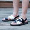 Fashion Dual-Purpose Male Slippers New Trend Men's Sandals Durable Handmade Stitching Half Drag Non Slip Outdoor Beach Flats Soft Slides