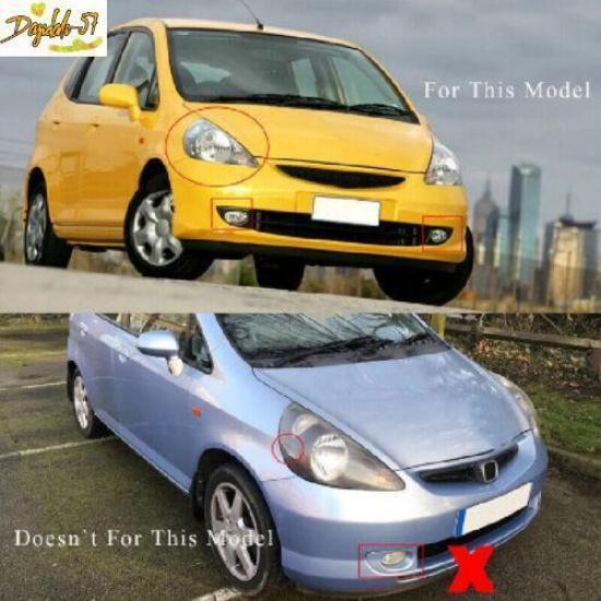Для 2003-2008 HONDA FIT/JAZZ GD1 GD3 Пара новых противотуманных фар переднего бампера