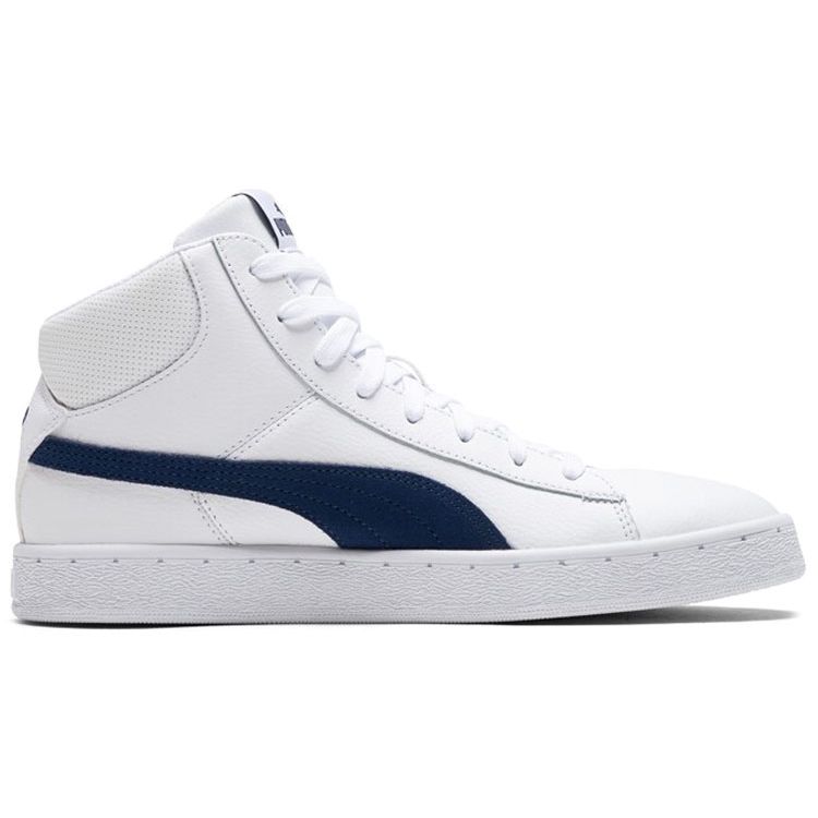 Puma 1948 Mid Leather Fashion Simple High-Top Sneakers Unisex Sneakers White 359169-08