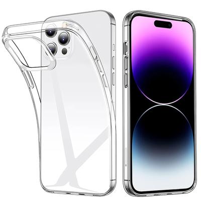 Чехол для телефона для iPhone 14 Pro Max противоударный мягкий силиконовый прозрачный противоударный
