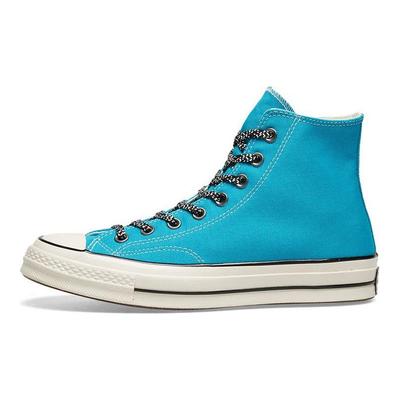 1970-е Chuck Taylor All Star Удобные Универсальные Ретро Высокие парусиновые кеды Унисекс Синие 162365C