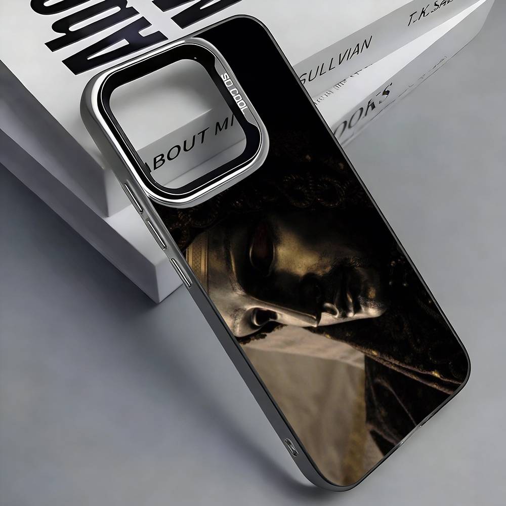 Яркий серебристый чехол для телефона Baldwin IV of Jerusalem Для IPhone 17 16 15 14 13 12 11 Plus Pro Max Plus