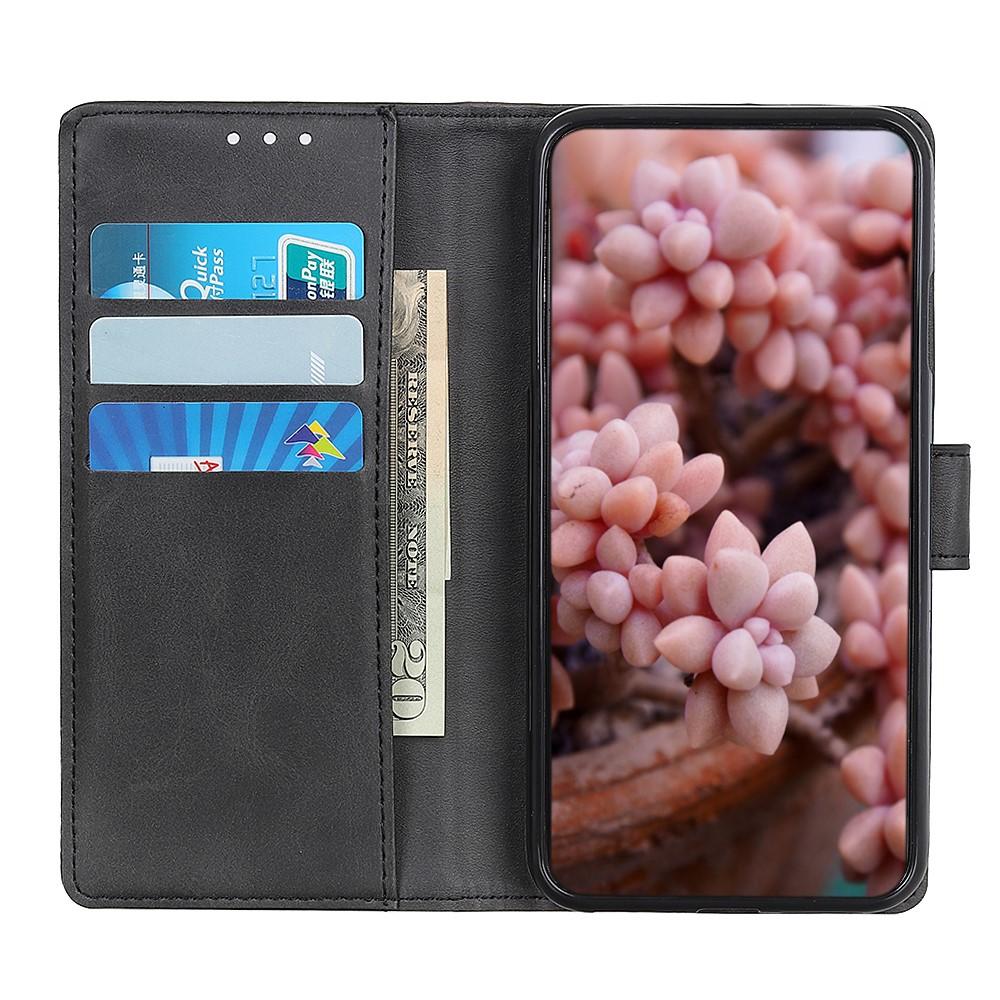 Wallet Case for Redmi Turbo 5 5G - Leather/PU, Black