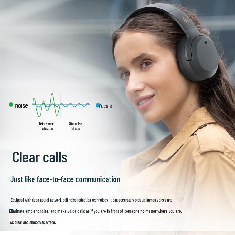 EDIFIER W820NB Dual Hi-Res ANC Bluetooth Headphones