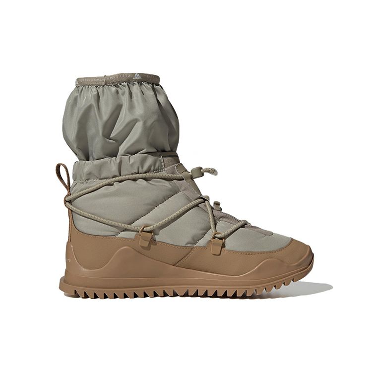 Stella McCartney X Adidas Cold.Rdy Ткань Удобная Амортизирующая Прочная Обувь Хай-топы для Активного Отдыха Функциональная Женская Обувь Серая GY4383