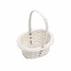 Plastic Weaving Vegetable Fruit Picnic Storage Basket Box Cosmetics Organizer