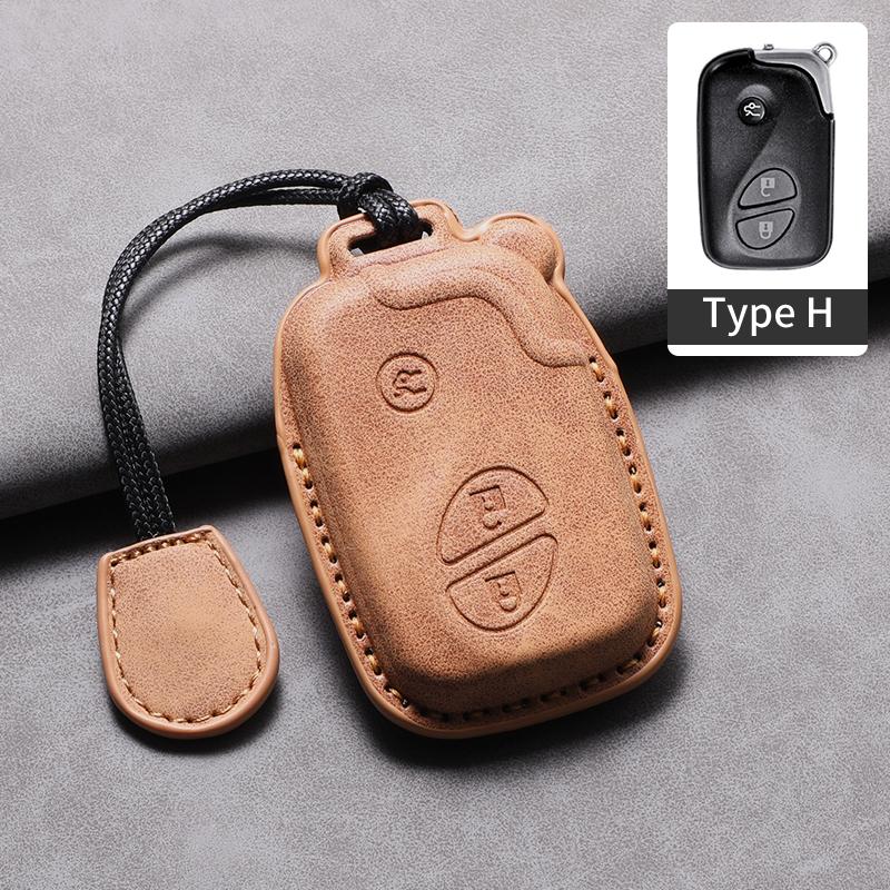 JBH4 Suede Fur Car Key Case Cover Protector Holder For Lexus CT200H GX400 GX460 IS250 IS300C RX270 ES240 ES350 LS460 GS300 450h 460h