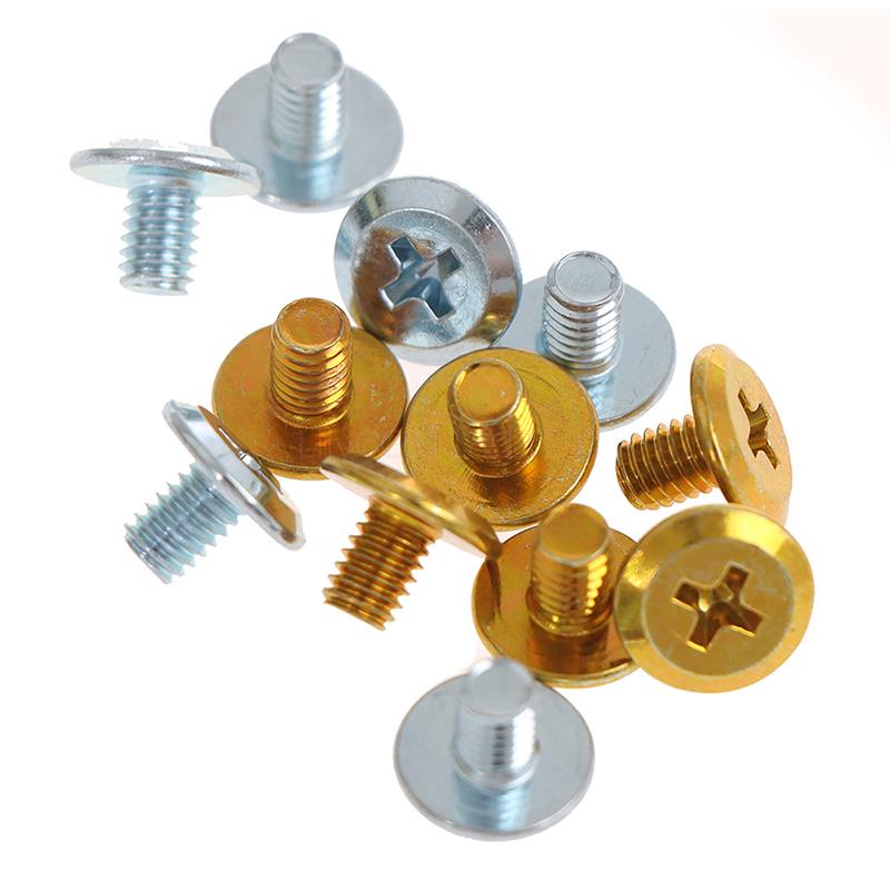 10Pcs Hair Clipper Fixed Bit Screws for WAHL 8148 Bit Screw Two Hole Knife Holder