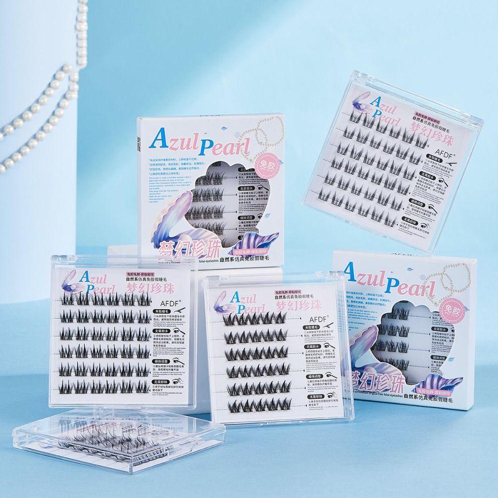 Clusters Self-adhesive False Eyelashes Soft Segmented Eyelashes Bundles  Travel