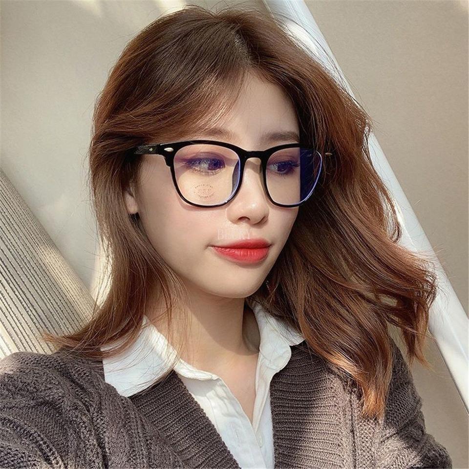 New Vintage Transparent Computer Glasses Frame Women Men Anti Blue Light Eyewear Blocking Glasses Optical Spectacle