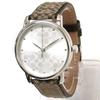 Watch COACH Outlet Grand Signature Striped Leather Watch 14503405 Women's [Item]