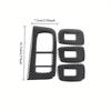 Windows Lifter Button Switch Control Panel Cover Carbon Fiber Sticker For Volvo XC60 S60 V60 2018-2020 Car Interior Accessories