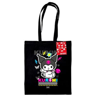 Сумка-тоут Kuromi Unisex для взрослых из холста