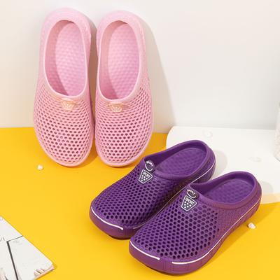 Летние женские домашние тапочки, Нескользящие шлепанцы из ЭВА, модные тапочки на мягкой подошве, тапочки для ванной комнаты