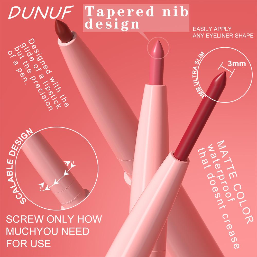 12PCS Waterproof Lip Liner Set, Velvet Matte Lipstick, Long Lasting, Easy to Apply Lip Color