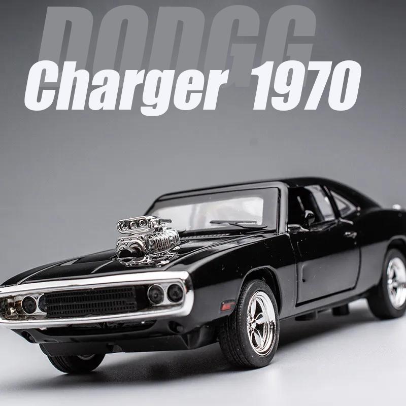 1/32 Моделирование Dodge Challenger 1970 Fast Alloy Classics Модель автомобиля Литые игрушечные машинки Furious Cars Украшения Игрушки Дети Мальчик