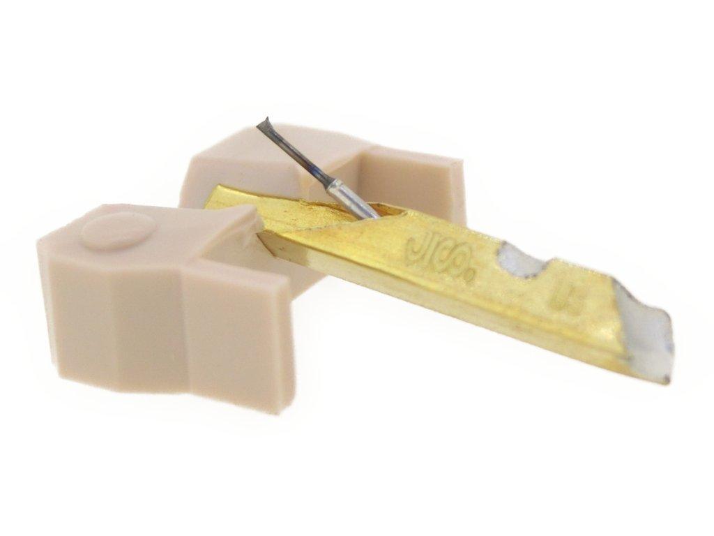 Replacement Stylus JICO High Wear Resistance Boron Cantilever for Shure N-75B II