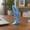 Украшения-киты для декора дома, 3D-печатные украшения, фигурки матери и ребенка, украшение в керамическом стиле, современная минималистичная двойная скульптура для офиса