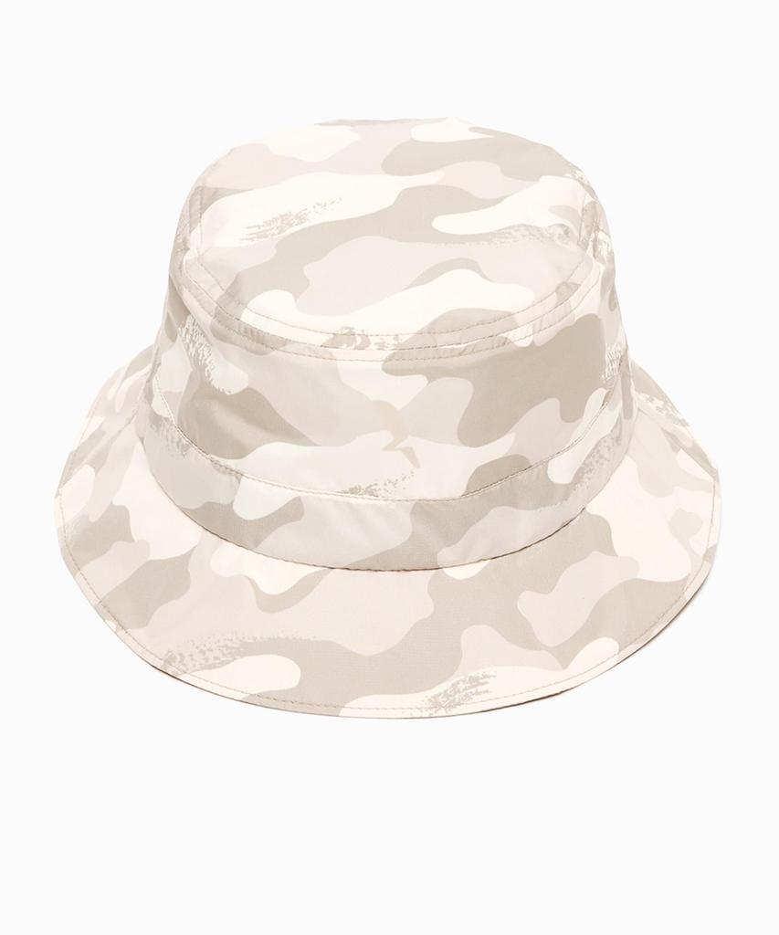 [Aigle] Футболка [Официальная] Водоотталкивающая, Устойчивая к УФ-излучению, Упаковываемая шляпа с принтом, Молочно-белый, L