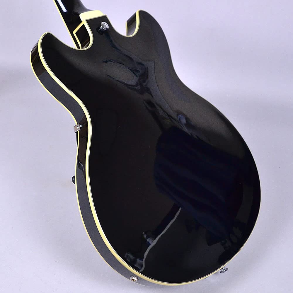 IBANEZ AS103T Black Guitar Shimamura Musical Instruments Original Model Ibanez Semi-acoustic
