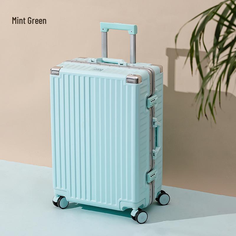 24-Inch Multifunctional Suitcase with Universal Wheels and New Lock System