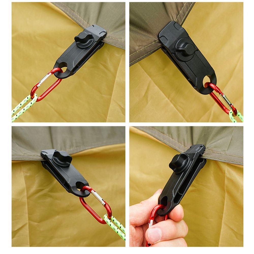 Accessories Caravan Jaw Grip Camping Tent Holder Canvas Tighten tool Windproof Clip Hook Tarp Clips