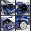Initial D JDM Mazda RX-7 FC3S Суперкар Симуляция Литой и Игрушечный Транспорт Звуки и Свет Машина с Откатом 1:Модель из сплава 32