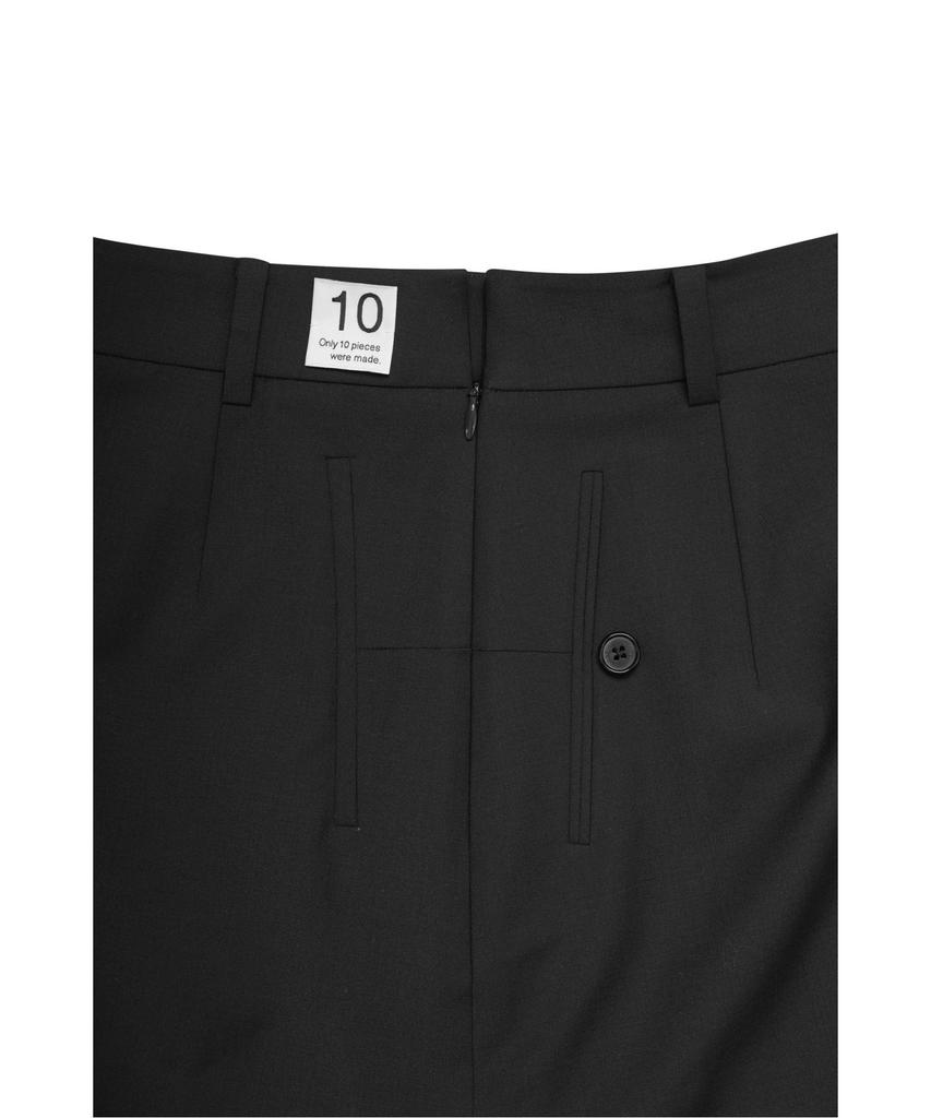 Recorde Asymmetric Draped Skirt_Rqkam25548Bkx