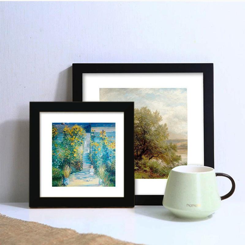 Деревянная фоторамка для настенного монтажа 15X15 20X20 25X25см А4 деревянная фоторамка подставка для фотографий фото декор памятный подарок