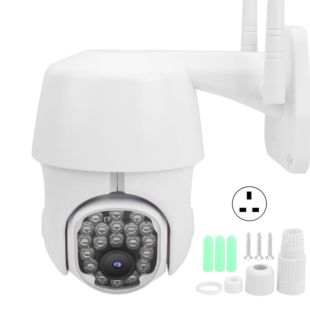 1080P HD Camera 20pcs Lights WIFI Intelligent Tracking Full Color Night View Dome Home Protection