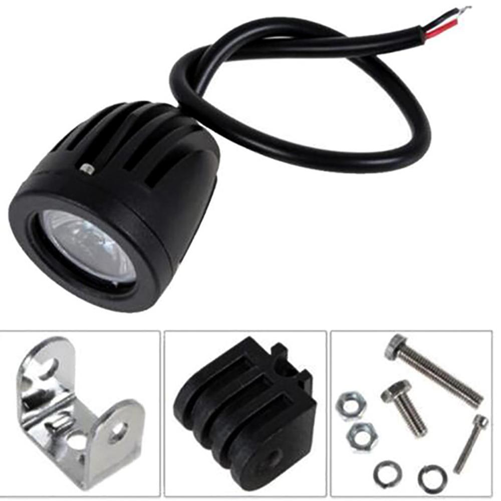 2pcs 10W LED Work Light For Offroad Motorcycle 4x4 ATV Motor Spot Beam Lights 6500K Work Driving Fog Light 2 Inch headlight bulb