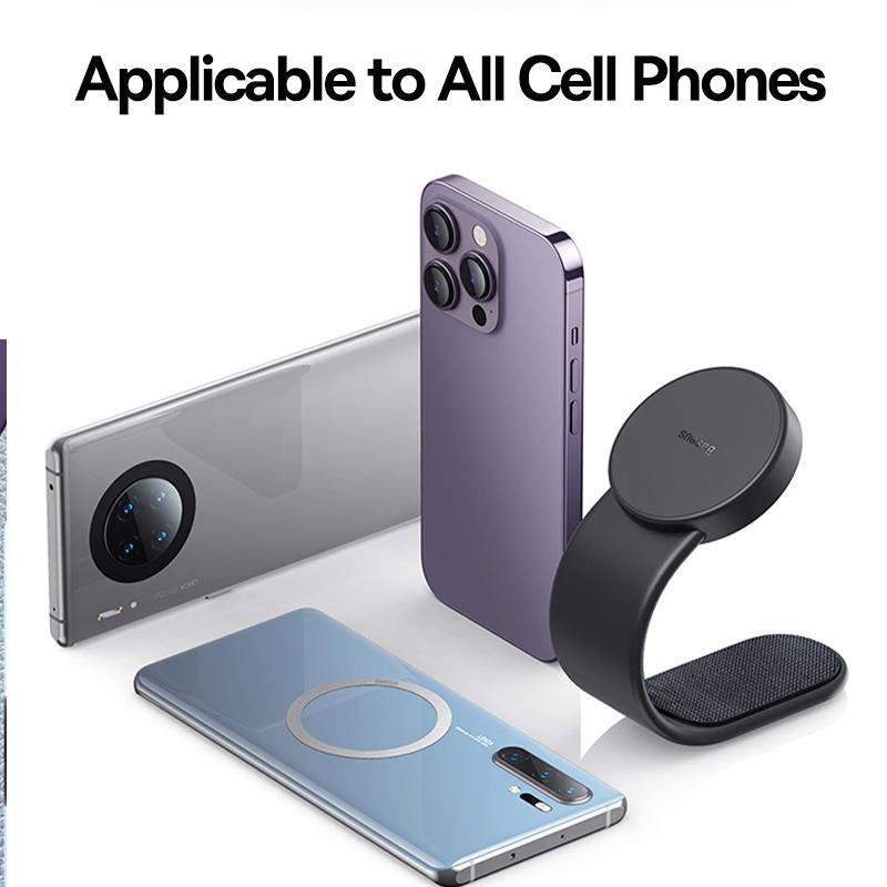 Baseus Magnetic Holder Car Phone Holder Stand Foldable Telephone Support Mount for Iphone 12 13 14 Pro Max For Samsung
