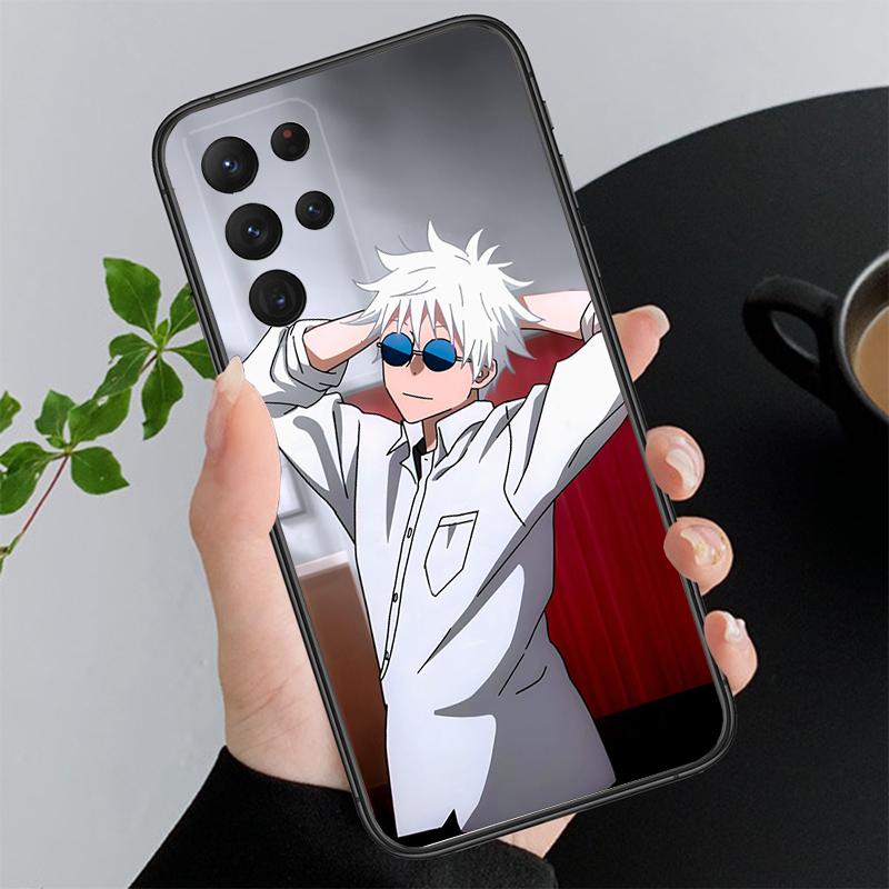 Чехол для телефона Satoro Gojo Jujutsu Kaisen Для Samsung A55 A16 A56 A36 A23 A35 A15 A53 A54 A33 A34 A25 A05S A52 A52S A14 A13 A71