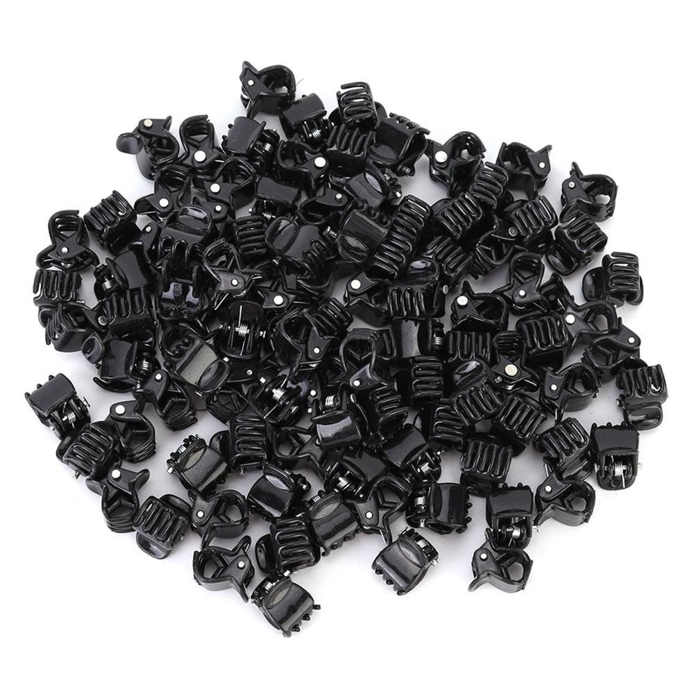 100pcs Non Slip Mini Hair Clips Small Claws Hair Accessories Plastic Hairpins Hair Styling
