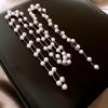 Fashion Long Pearl Necklace Simulated Pearl Collarbone Chain Elegant Sweater Chain  Dress