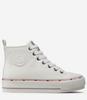 Cross jeans KK2R4044C - white women's insulated sneakers, high boots