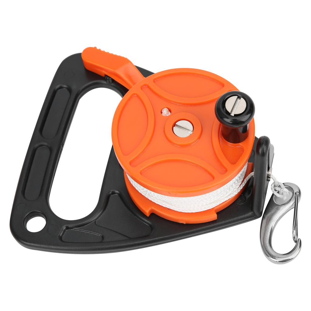 150ft Diving Line Reel Diving Equipment with Handle Card Position PP Rope Combinationorange
