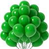 Green Party Balloons - 0 Pack 10 Inch Light Green Balloons Round Green Balloons For Birthday Dinosaur Shower Halloween Party