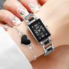 Xiaomi 2PCS Fashion Square Arabic Dial Women Watches Heart Bracelet Set Ladies Quartz Watch Reloj Mujer Girls Clock Gift(Without Box)