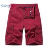 Мужские шорты-карго Cosy Up, легкие повседневные короткие брюки с несколькими карманами без ремня