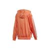 adidas Оригиналы X Fiorucci Коллаборация Ветровка с капюшоном на молнии до середины груди Женские куртки Кораллово-розовый FL4137