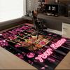 1PC Custom Name Glamorous Queen's Crown Theme Floor Mat Ideal for Living Room, Game Rooms, Office, Bedroom,Floor Mat Playful Design